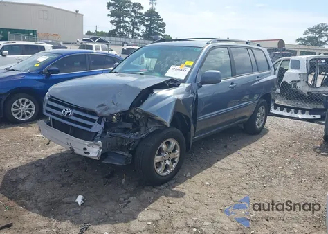 2005 Toyota Highlander V6 z USA, uszkodzony, nr VIN JTEEP21A250089609